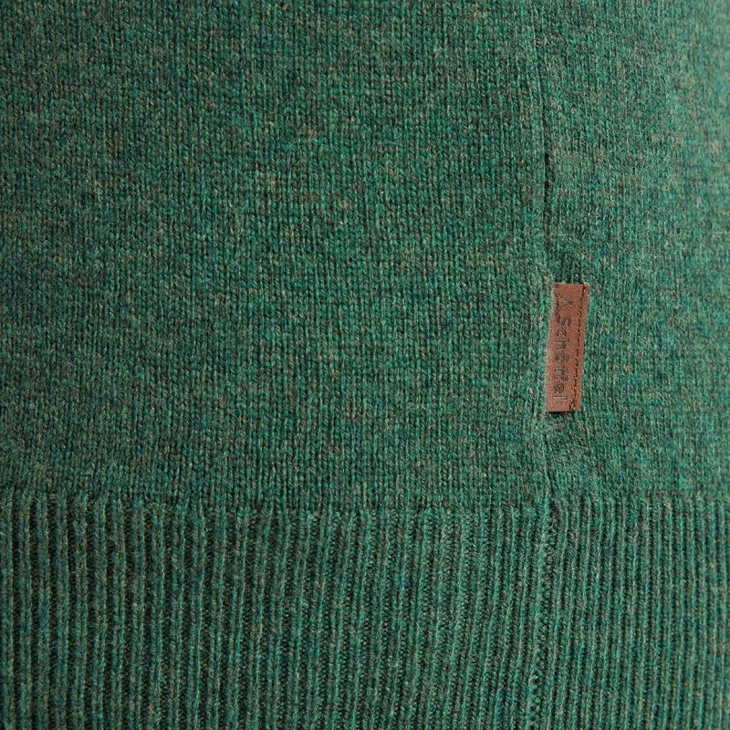 Schoffel Mens Fortrose Lambswool Jumper Evergreen-4